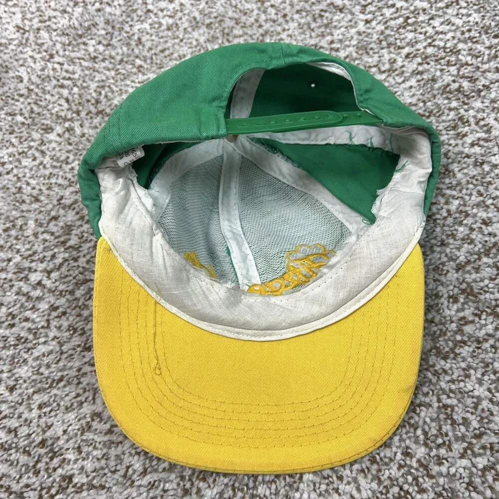 Fitzgeralds Casino Tunica Hat Cap‎ Snap Back Green Advertising Shamrock Mens